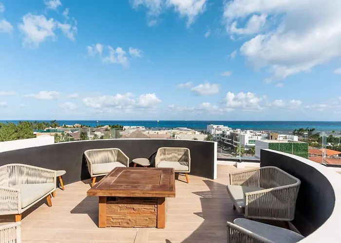 Comodo Estudio Con Cocineta Y Balcon Playa del Carmen