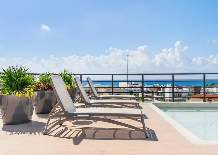 Comodo Estudio Con Cocineta Y Balcon Holiday home Playa del Carmen